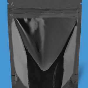 Mylar Bags - 5 x 8 x 2 1⁄2″, Black (1 - 1000pcs)