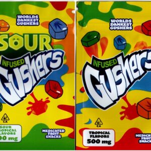 Gushers Smell Proof EMPTY Mylar Bags