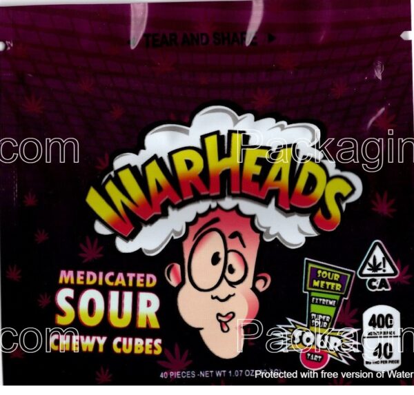 Warheads *EMPTY BAGS* Best Price+ Fastest Shipping - Image 3