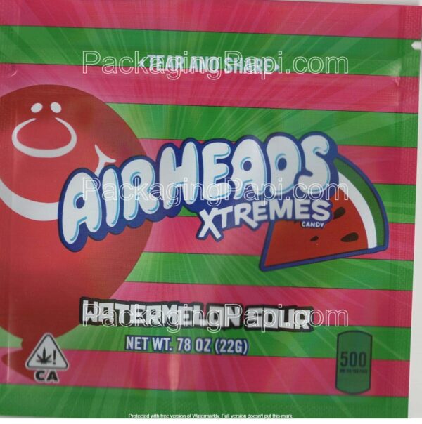 Airheads / Gasheads Extremes Edible Mylar Packaging *EMPTY BAGS* - Image 8