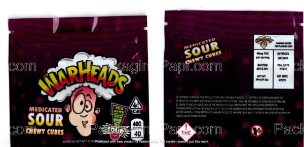 Warheads *EMPTY BAGS* Best Price+ Fastest Shipping - Image 4