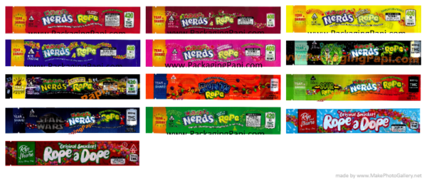 Nerds Rope: 13 Design Options