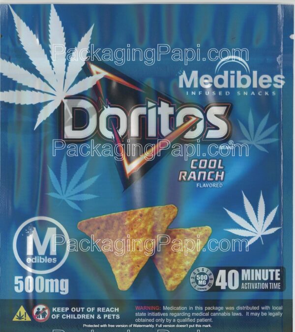Medibles Chip Bags Mylar Bag Packaging (Empty Bag) Fritos Cheetos Doritos - Image 4