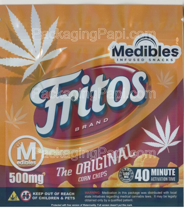 Medibles Chip Bags Mylar Bag Packaging (Empty Bag) Fritos Cheetos Doritos - Image 6