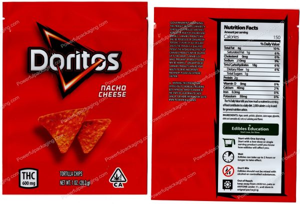 Large Chip Bags Packaging (7x5in) Mylar Bag *Empty Bags* - Image 5