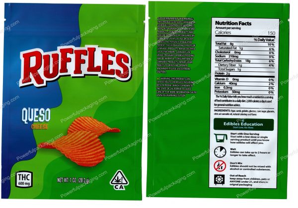 Large Chip Bags Packaging (7x5in) Mylar Bag *Empty Bags* - Image 7
