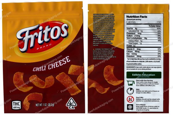 Large Chip Bags Packaging (7x5in) Mylar Bag *Empty Bags* - Image 8