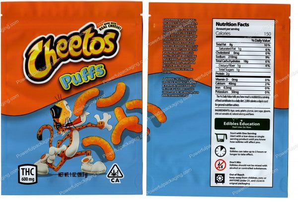 Large Chip Bags Packaging (7x5in) Mylar Bag *Empty Bags* - Image 3
