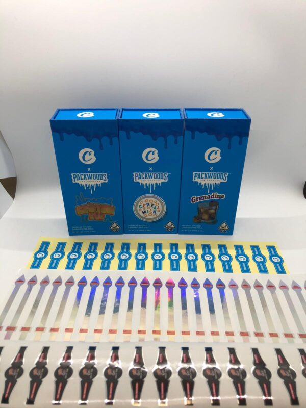 Packwood Glass Tube, Magnetic Box, Stickers, Wax and Tip/ Mouthpiece - Image 19