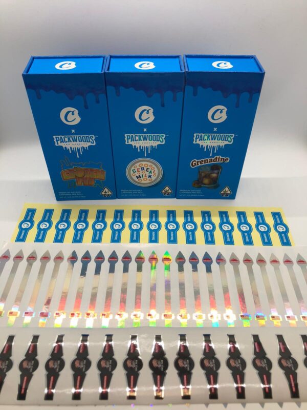 Packwood Glass Tube, Magnetic Box, Stickers, Wax and Tip/ Mouthpiece - Image 18