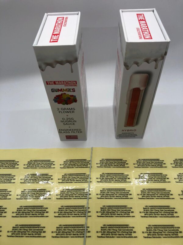 Packwood Glass Tube, Magnetic Box, Stickers, Wax and Tip/ Mouthpiece - Image 14