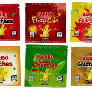 Baribo : (6 Flavors) Packaging Mylar Bag *Empty Bags*