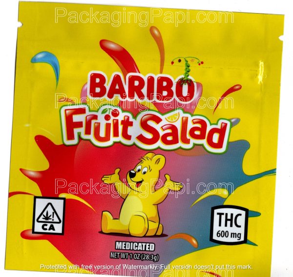 Baribo : (6 Flavors) Packaging Mylar Bag *Empty Bags* - Image 5