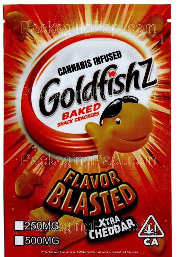 GoldfishZ Packaging (3 Variations) Mylar Bag *EmptyBags* - Image 5