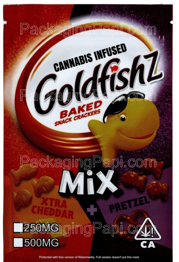 GoldfishZ Packaging (3 Variations) Mylar Bag *EmptyBags* - Image 2