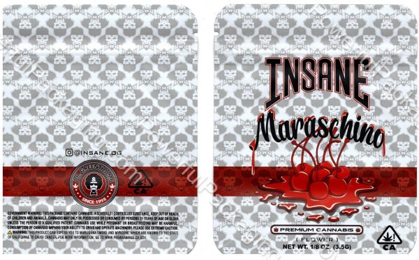 Insane 3.5g Maraschino Flower Bag (CaSupply)