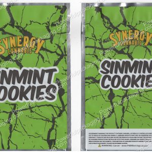 Synergy Cannabis : Sinmint Cookies Bag *Empty Bags* (CaSupply) #T1