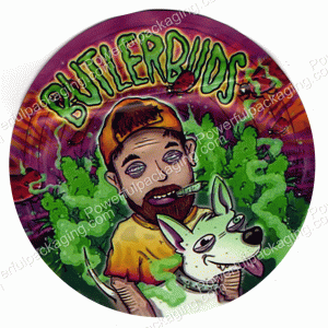 ButlerBuds Generic 3D Mylar Shaped Bag 3.5g Flower Packaging *Empty Bags* (CaSupply) #3D