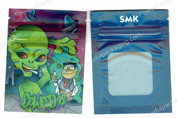 SMK : CoWEED19 (Mini 1Gram) Bag w/ Window *Empty Bags* (CaSupply) #M2