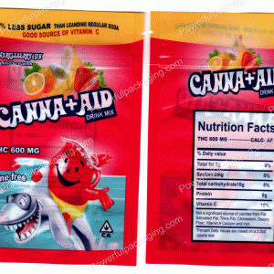 CANNA+AID : Sharkleberry Fin (Drink Mix) Bag *Empty Bags* (CaSupply) #E3
