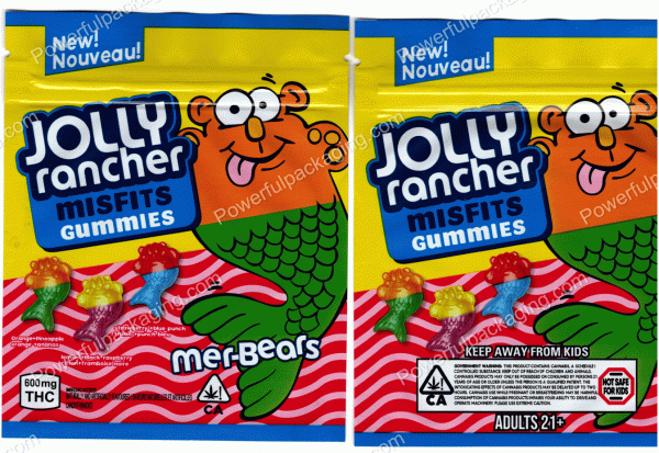 Jollyrancher Misfits : Mer-Bears Bag *Empty Bags* (CaSupply) #E2