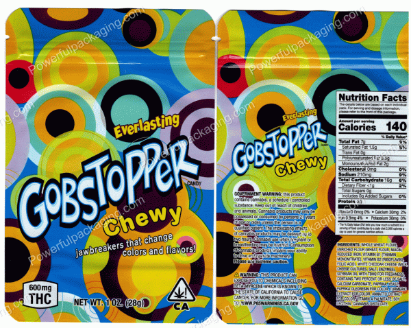 Everlasting Gobstopper : Chewy Bag *Empty Bags* (CaSupply) #E1