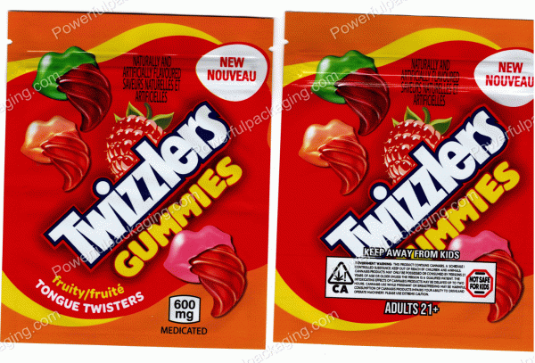Twizzlers : Fruity Gummies Bag *Empty Bags* (CaSupply) #E2