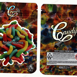 Candy Plug : Neon Worms Bag *Empty Bags* (CaSupply) #E1