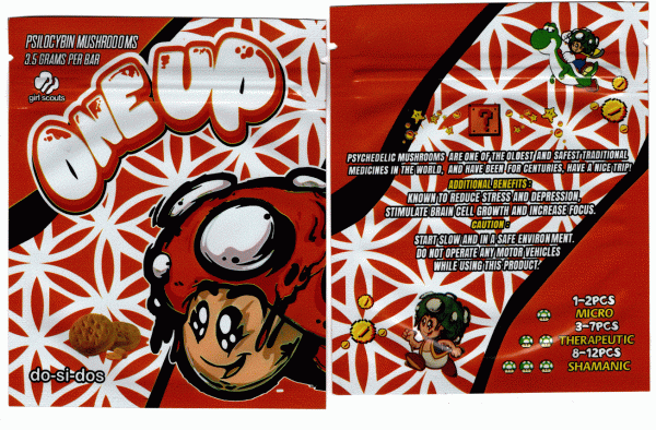One Up : Girl Scouts Do-Si-Dos (Psilocybin Mushrooms) Bag *Empty Bags* (CaSupply) #E2