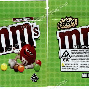 MnM's : Crispy Snack Bag *Empty Bags* (CaSupply) #E2