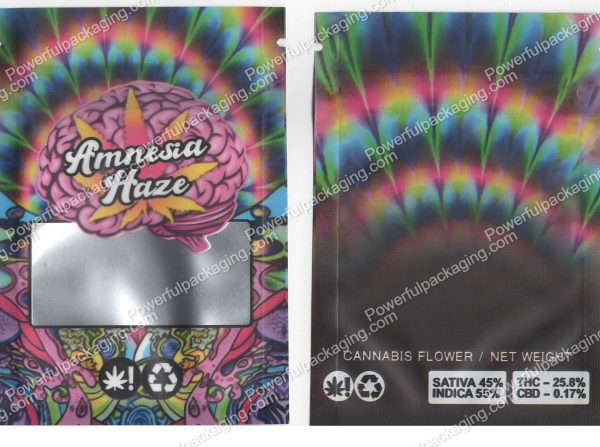 Amnesia Haze (Mini 1g) Bag *Empty Bags* (CaSupply) #M2