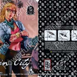 Backpack Boyz Sin City Blonde Girl Mylar (7x5in Bag)  (CaSupply Brea)
