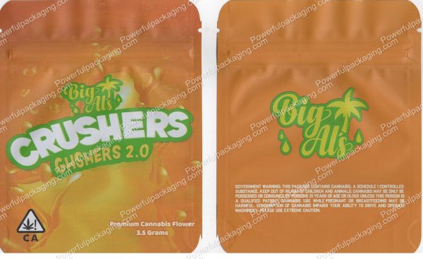 BigAl's : Crushers Ghshers 2.0 Bag *Empty Bags* (CaSupply) #R1