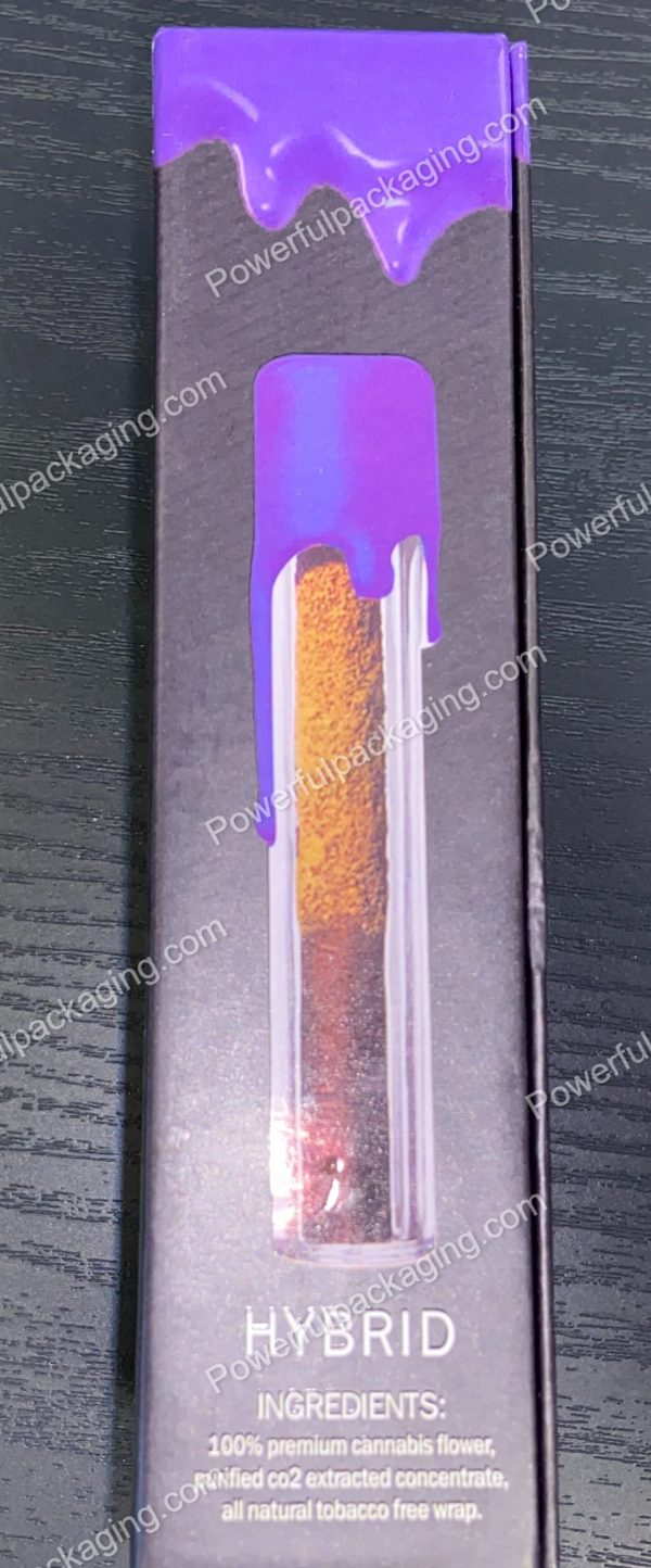 Packwoods Florida : (Jokerz) Hybrid, Glass Tube, Magnetic Box, Stickers, Wax and Tip/ Mouthpiece 'PREROLLED BLUNT' *Empty Pre-Rolls* (50/100 Pack Set) (CA-Supply) - Image 3