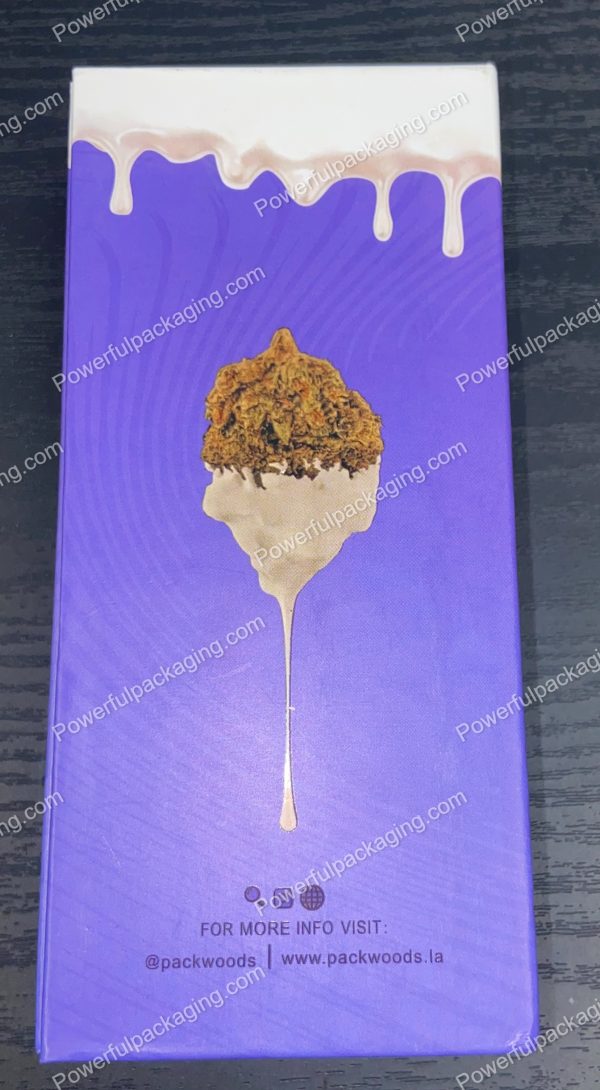 Packwoods Los Angeles x Seven Leaves : (Bon Bons) Glass Tube, Magnetic Box, Stickers, Wax and Tip/ Mouthpiece 'PREROLLED BLUNT' *Empty Pre-Rolls* (50/100 Pack Set) (CA-Supply) - Image 4