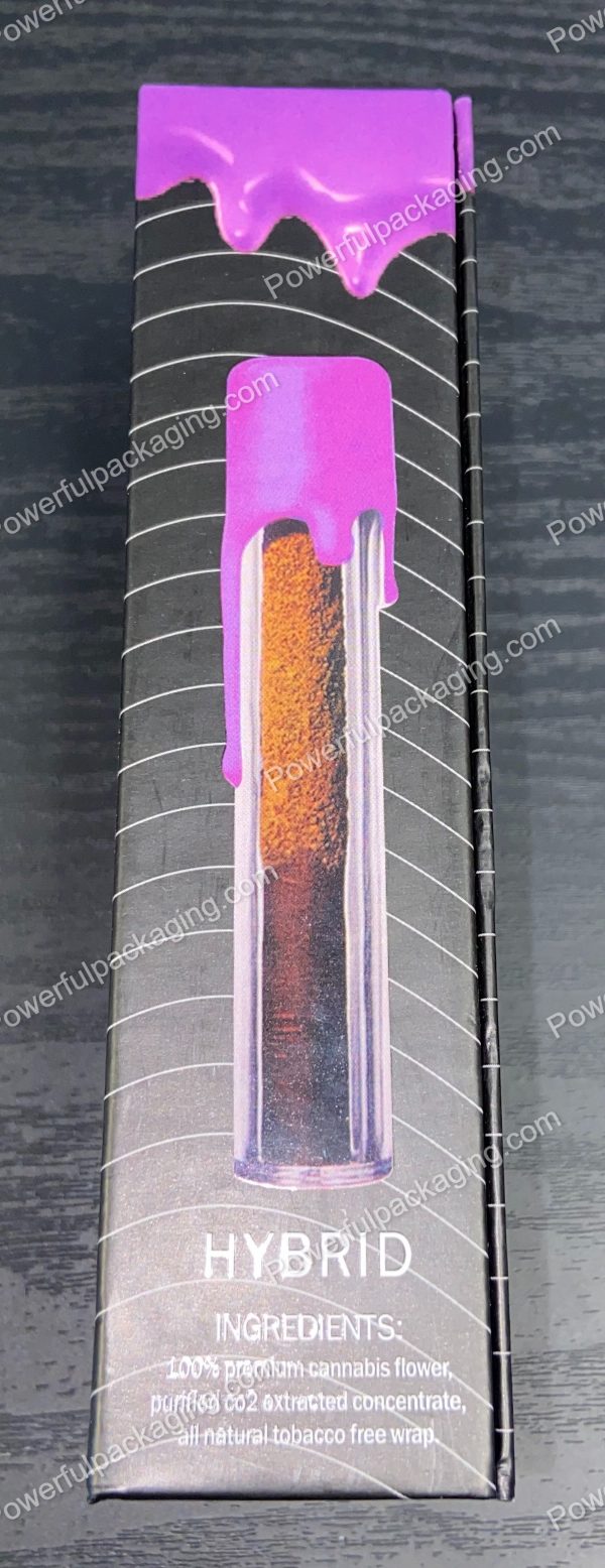 Packwoods Los Angeles x High Season : (Now Available) Hybrid, Glass Tube, Magnetic Box, Stickers, Wax and Tip/ Mouthpiece 'PREROLLED BLUNT' *Empty Pre-Rolls* (50/100 Pack Set) (CA-Supply) - Image 3