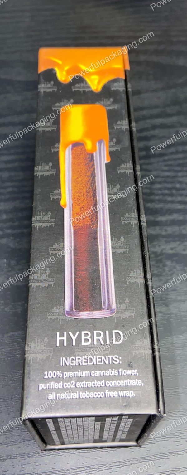 Packwoods Arizona x MAD TERPLABS : (El Chapo) Hybrid, Glass Tube, Magnetic Box, Stickers, Wax and Tip/ Mouthpiece 'PREROLLED BLUNT' *Empty Pre-Rolls* (50/100 Pack Set) (CA-Supply) - Image 3