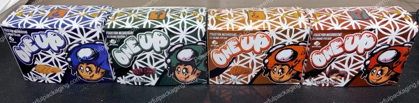 ONEUP Psilocybin Mushroom Bar : Girl Scouts (tagalongs) 3.5g (10 Pack Box Set) (2.5x5.5in) *Empty Box* (CaSupply) #X1 - Image 6