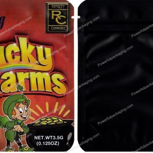 Royalty Cannabis : Lucky Charms Mylar Flower 3.5 Bag *Empty Bags* (CaSupply) #S1