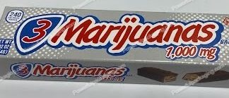 3Marijuanas 1000mg Box (1.25x4.75in) *Empty Box* (CaSupply) #X1
