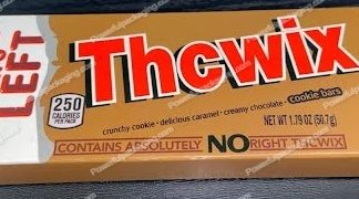 Thcwix Cookie Bars (Two Left) Box (2.25x5.75in) *Empty Box* (CaSupply) #X1