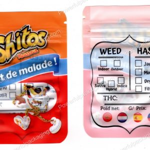 Shitos Mini (Flower / Concentrate) Multipurpose Mylar Bag *Empty Bags*