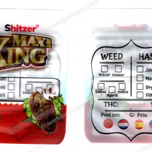 Shitzer : Maxi King Mini (Flower / Concentrate) Multipurpose Mylar Bag *Empty Bags* (Copy)