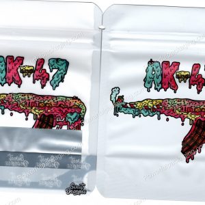 Sweet Decades : AK-47 Small (5x4in) Packaging 3.5 Mylar Bag *Empty Bags* (CaSupply) #S1