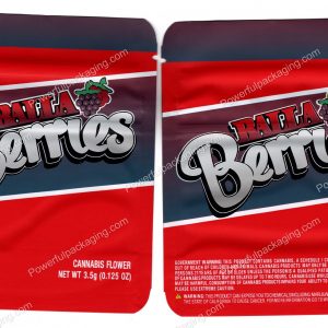 GASHOUSE : Balla Berries Small (5x4in) Packaging 3.5 Mylar Bag *Empty Bags*