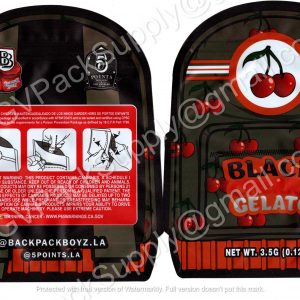 Backpack Boyz Black Cherry Gelato 3D Mylar Flower 3.5 Bag *Empty Bags* (CaSupply) #3D