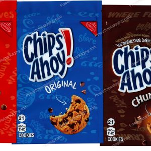 Chips Ahoy 3 Variations (6x4in) Edible Cookie Mylar Bag *EmptyBags*