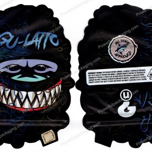 BIG SHARK APPROVED : 3D GU-LATTO Mylar Flower 3.5 Bag *Empty Bags* (CaSupply) #3D