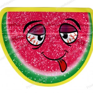 3D Mylar Watermelon Shaped Fruit Bag 3.5g Edible Packaging *Empty Bags*