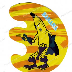 3D Mylar Banana Shaped Fruit Bag 3.5g Edible Packaging *Empty Bags*